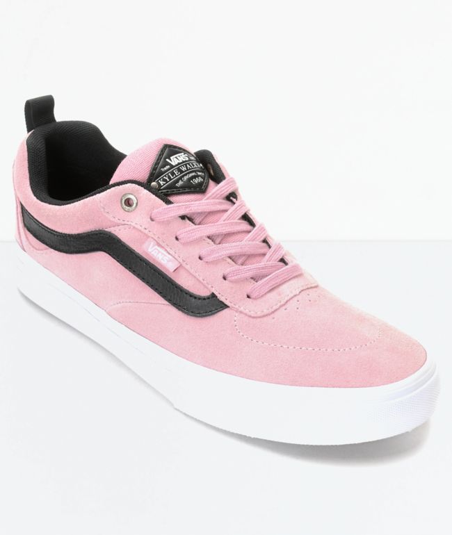 pink vans skate shoes