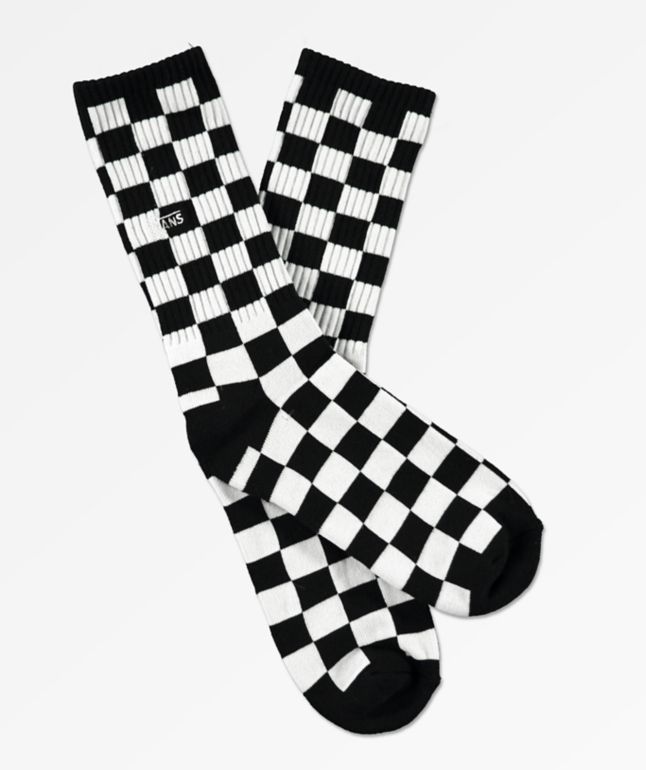 Vans calcetines de en blanco y negro para niños