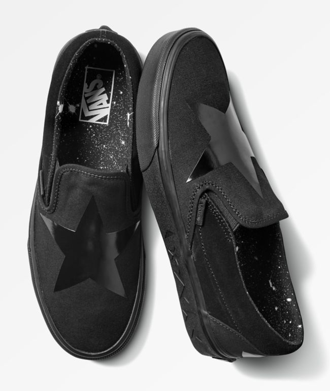 Vans x David Bowie Slip-On Blackstar Skate Shoes