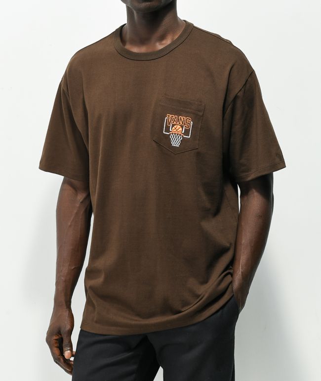 Vans x Justin The Wall Brown T-Shirt