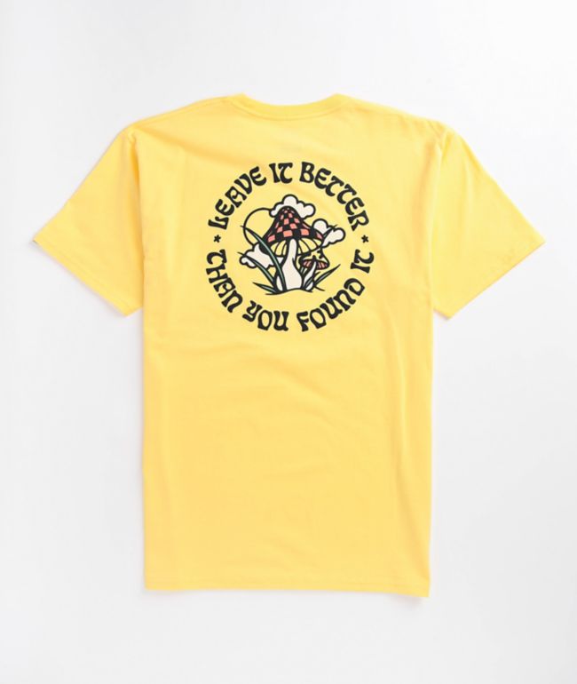 Vans x Parks Project Caps Yellow T-Shirt