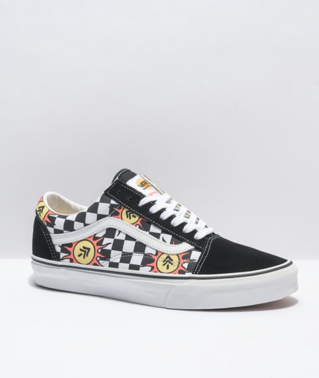 Vans x Parks Project Old Skool Black & White Skate Shoes