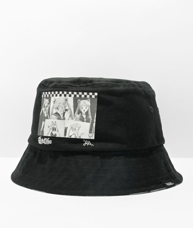 Vans x Sailor Moon Lizzie Armanto Black Reversible Bucket Hat
