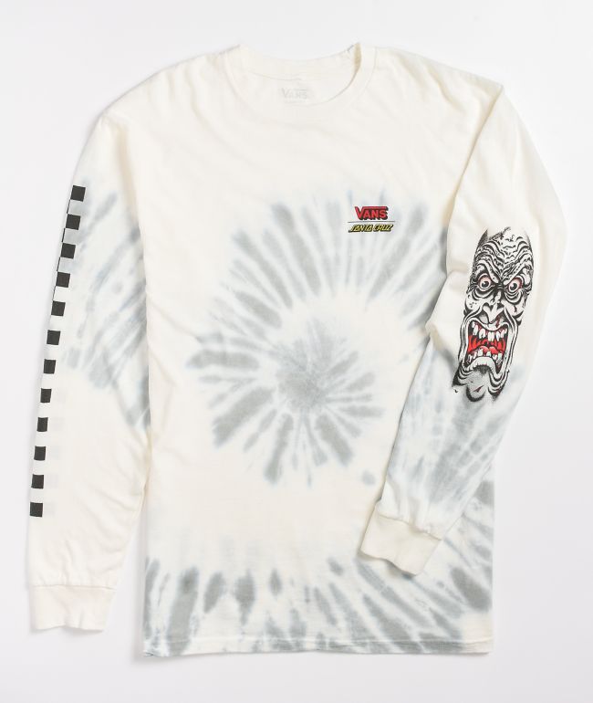Vans x Santa Cruz Roskopp Tie Dye Long Sleeve T-Shirt