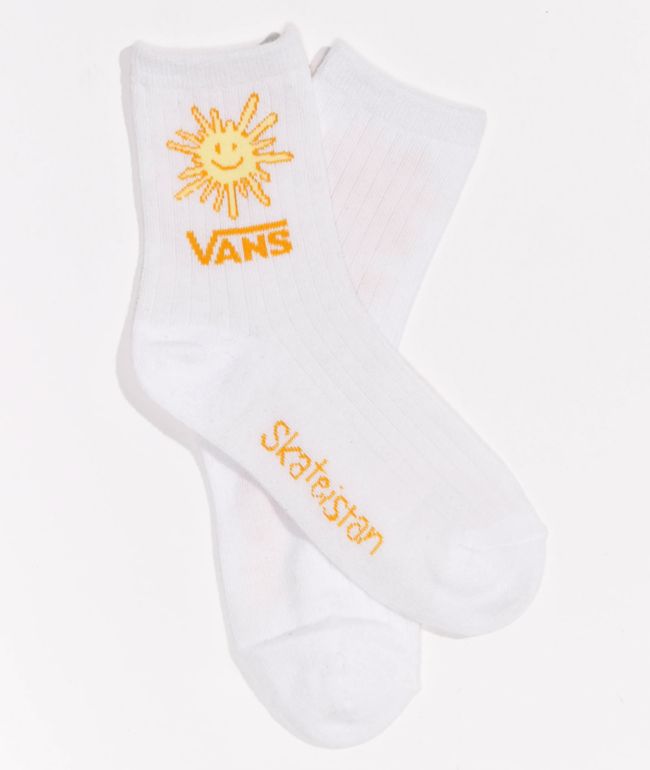 Vans x Skateistan Sun White Crew Socks