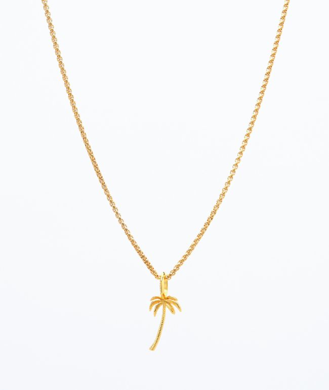 Veritas Palm Gold Chain Zumiez