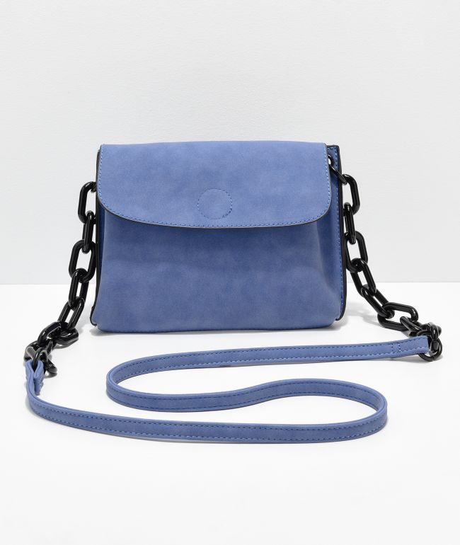cobalt blue crossbody purse