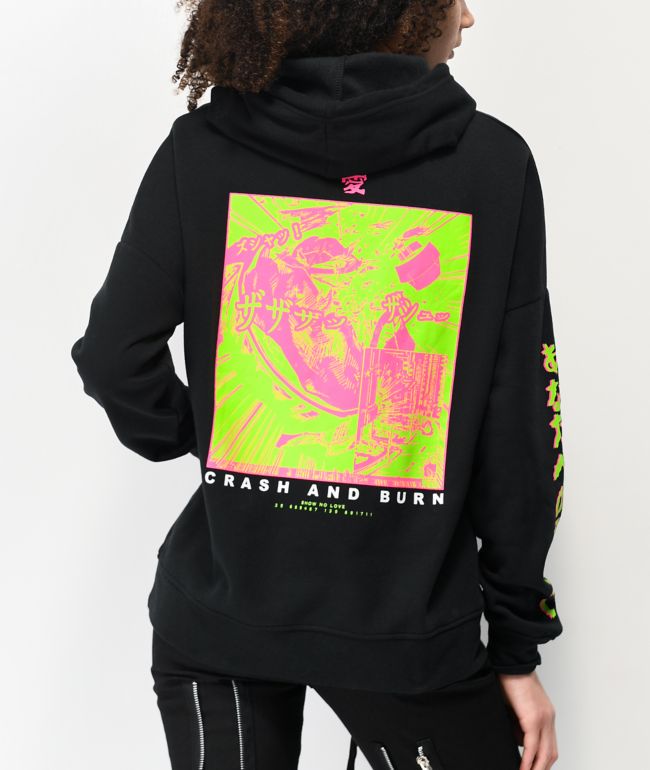 vitriol butterfly black sweatpants