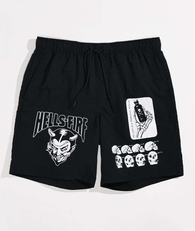 Vitriol Fusion Board shorts negros