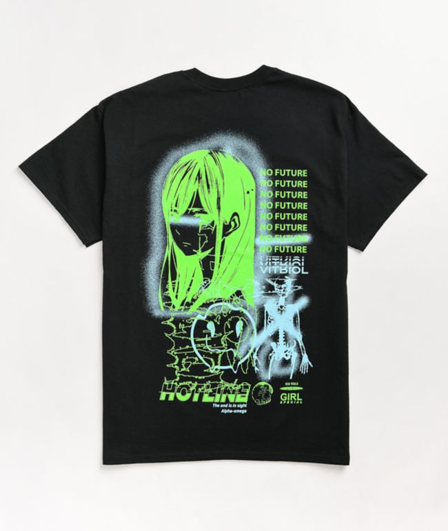 Vitriol No Future camiseta negra