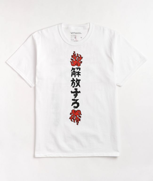 Vitriol Pressed camiseta blanca