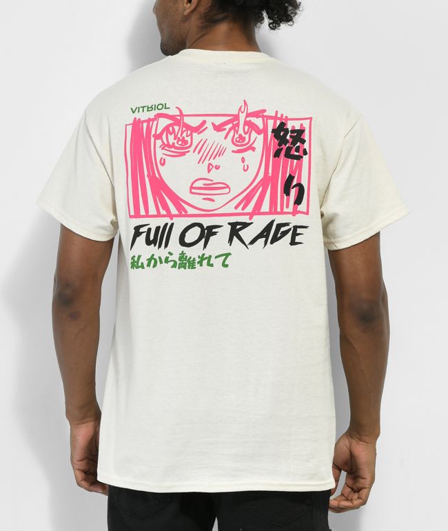 Vitriol Rage Camiseta color crema