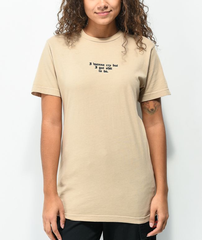 Viva La Bonita Wanna Cry camiseta marrón