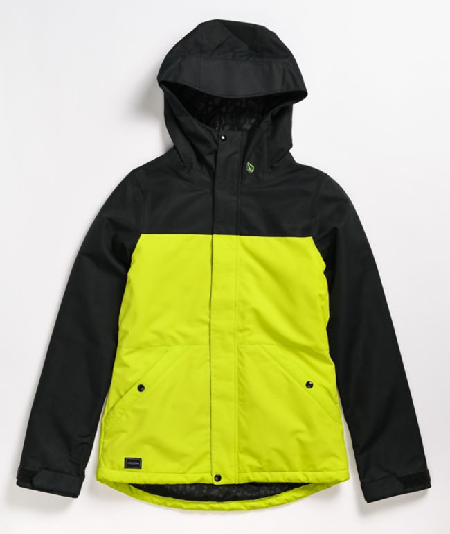 volcom bolt mauve 10k snowboard jacket