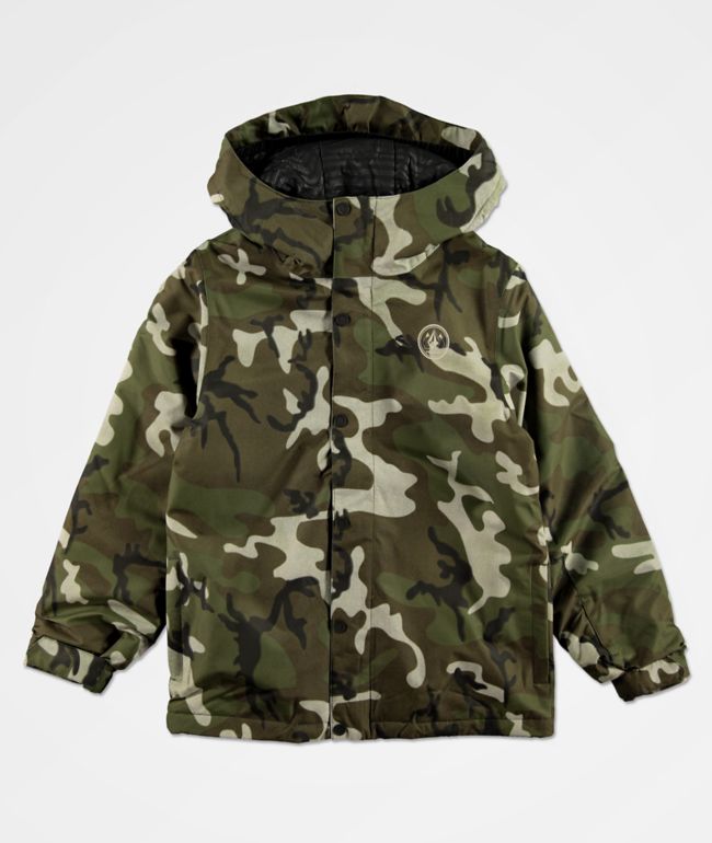 camo snowboard hoodie