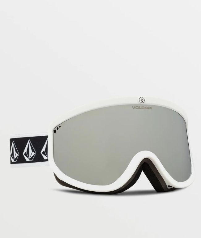 Footprints White Rerun Snowboard Goggles 2023