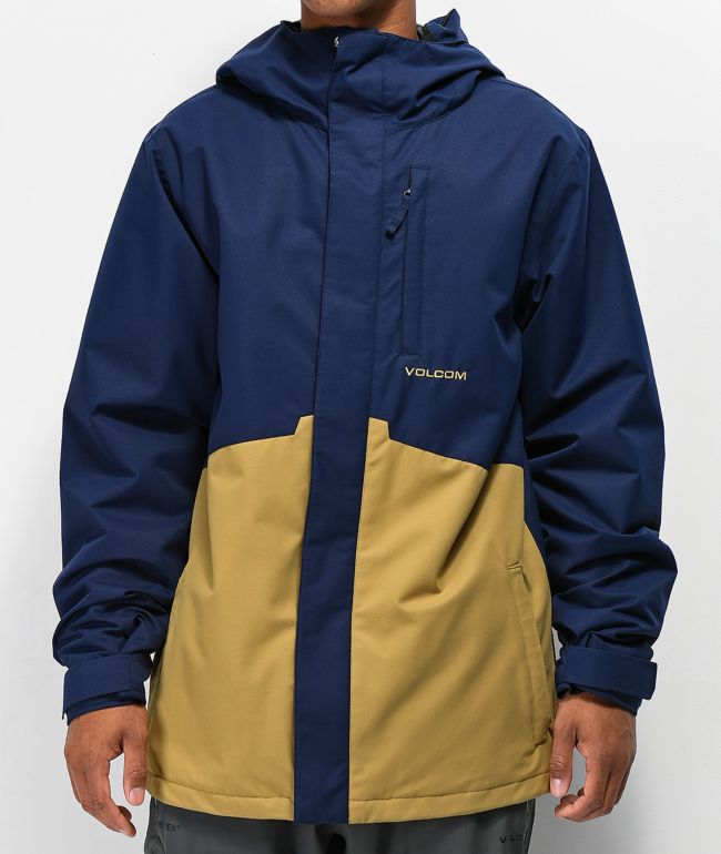 Volcom Forty 10K chaqueta snowboard azul marino