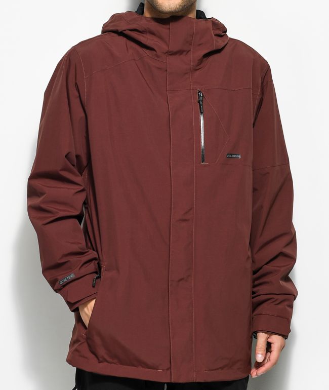 volcom red jacket