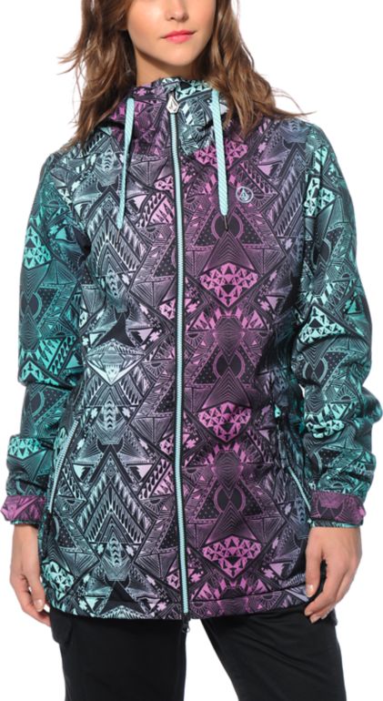 volcom purple jacket