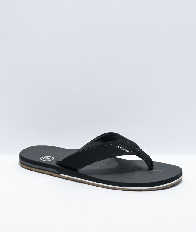 volcom victor flip flops