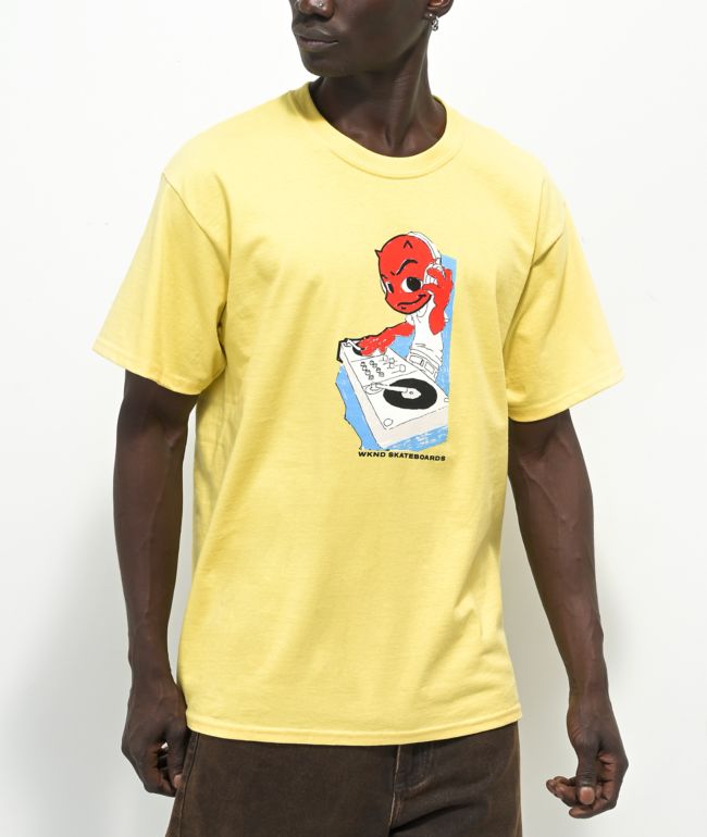 WKND DJ Yellow T-Shirt