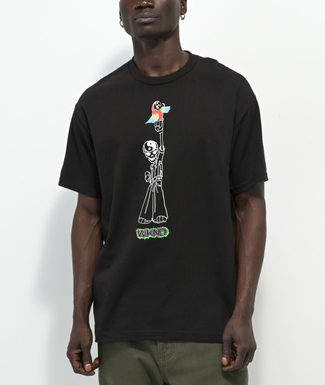 WKND Parrot Head Black T-Shirt