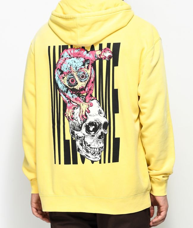 zumiez yellow hoodie