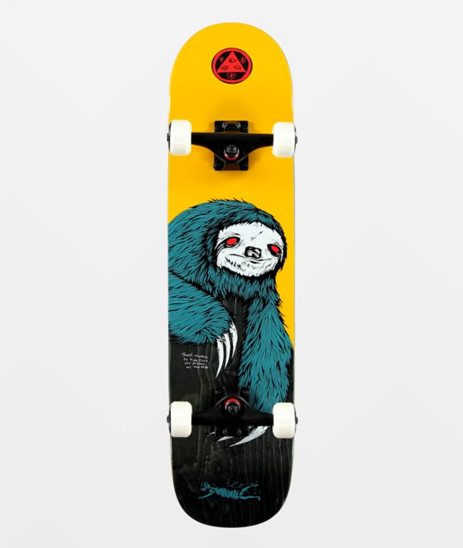 Sloth skateboard complete clearance
