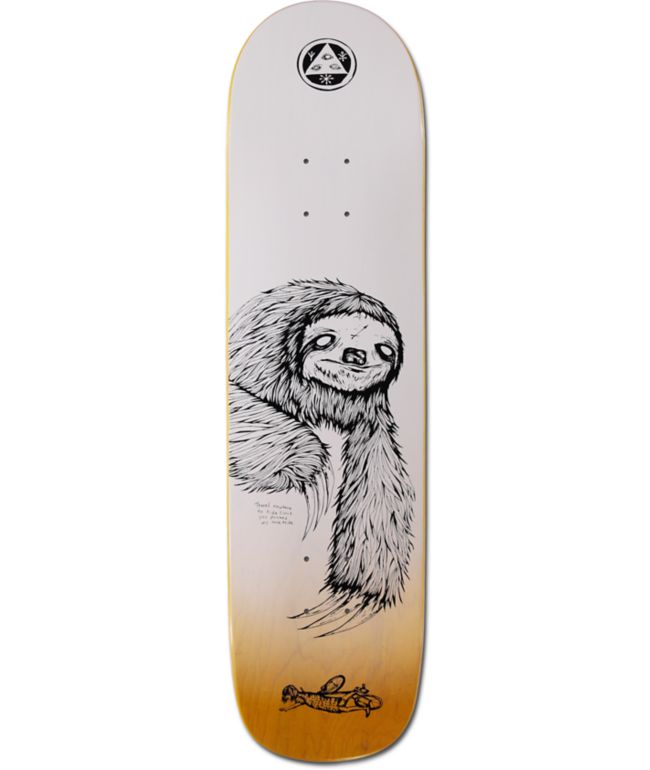 Welcome skateboards sloth clearance