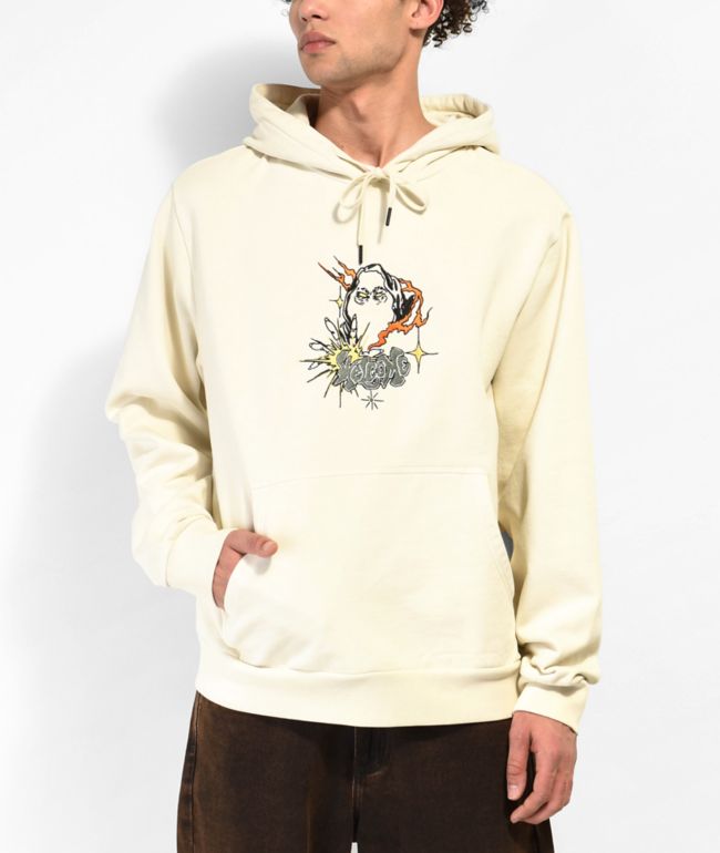 Welcome Stupefy Sudadera con capucha color hueso