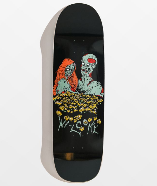 Welcome Zombie Love on Boline 9.25" Skateboard Deck 