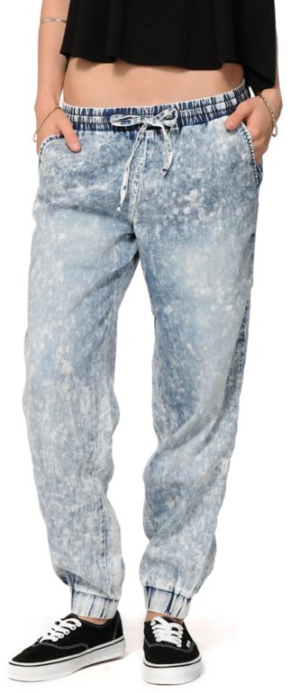 Acid wash jogger jeans clearance