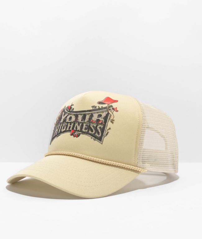 Your Highness Limitless Tan Trucker Hat