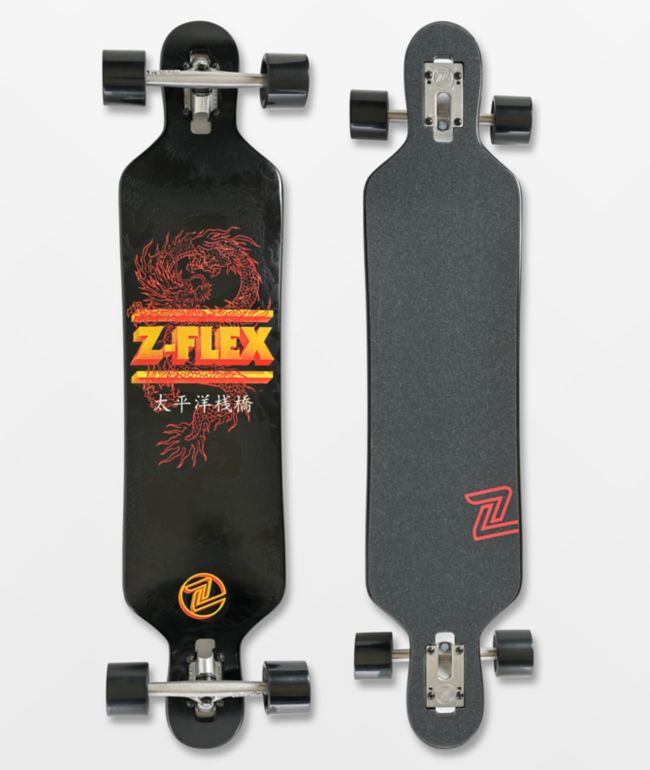 Z-Flex Dragon 41" Drop Through longboard completo
