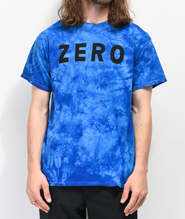 Zero Army Royal Blue Washed T Shirt Zumiez