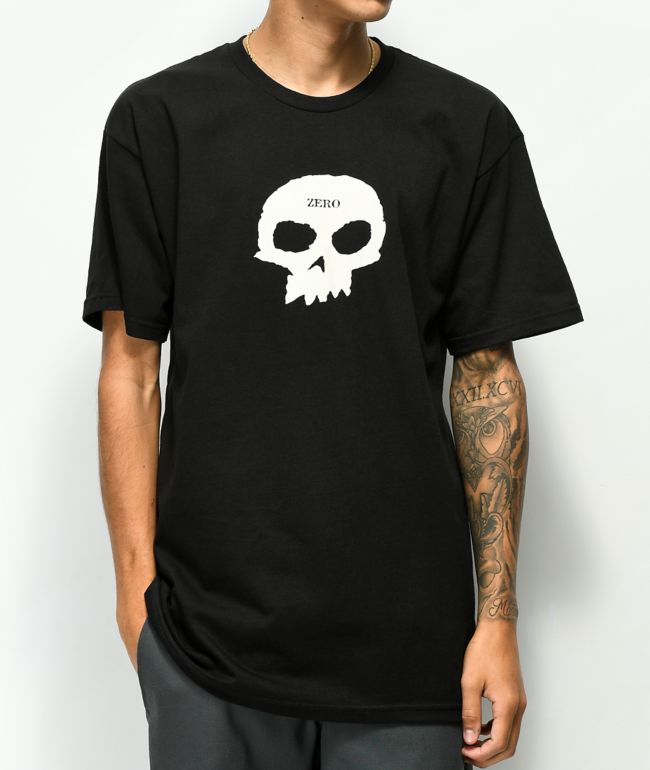black skull t shirt