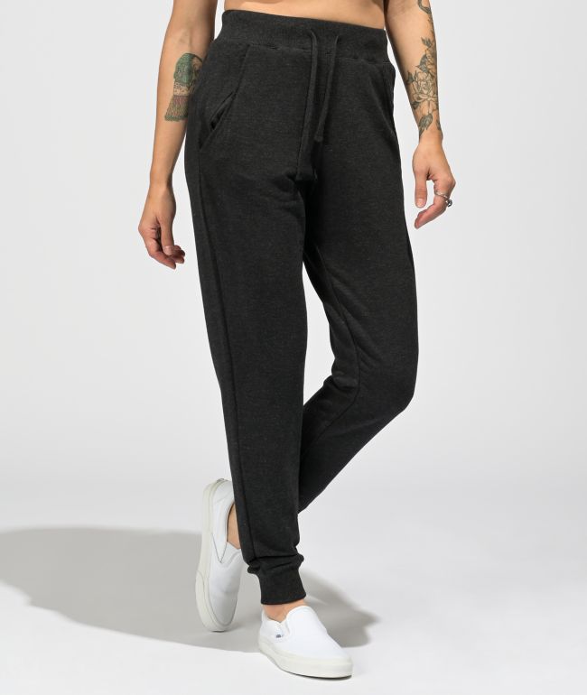 Zine Aisha Slim Black Sweatpants