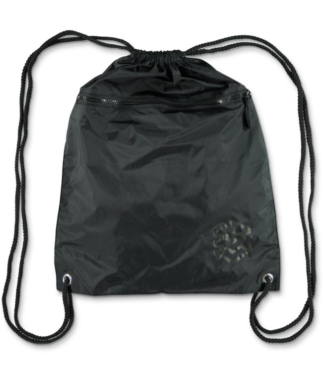 Zine Black Cinch Bag | Zumiez