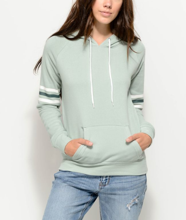 sea green hoodie