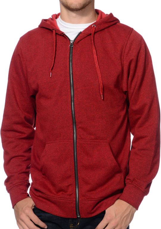 Zine hooligan zip up hoodie Clearance