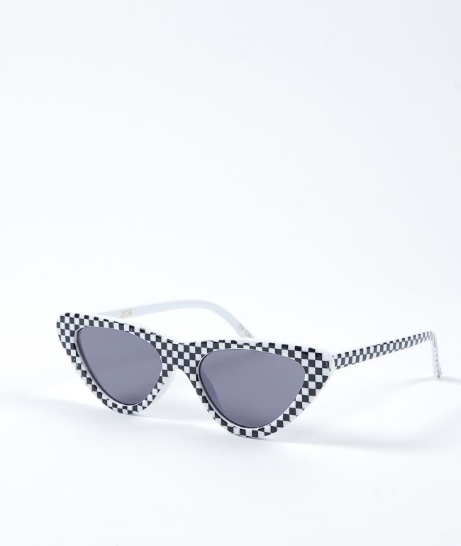 checkerboard sunglasses