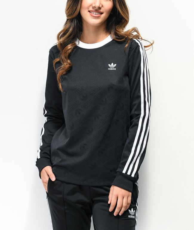 adidas black long sleeve