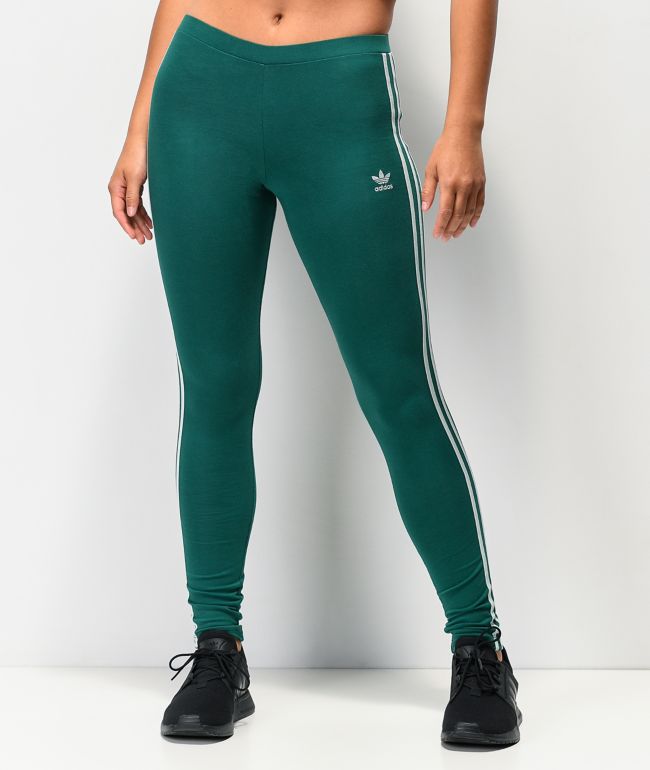 army green adidas leggings