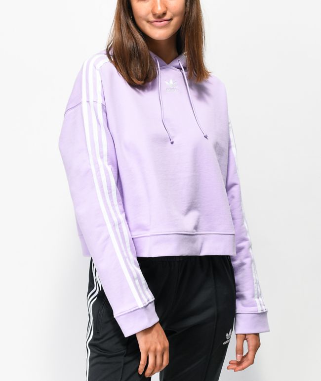 lilac hoodie adidas