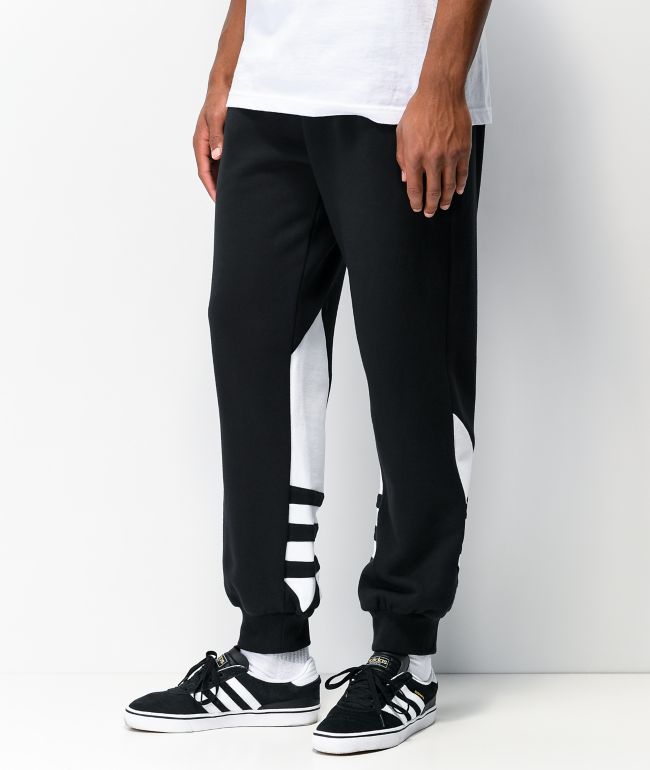 adidas Big Trefoil Black Sweatpants 