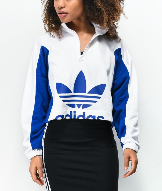 adidas crop top sweater