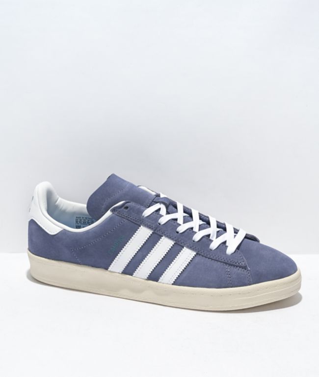 slap af os selv Alle sammen adidas Campus ADV Orbit Violet & White Skate Shoes