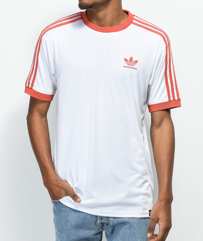 adidas Clima Club White Jersey | Zumiez