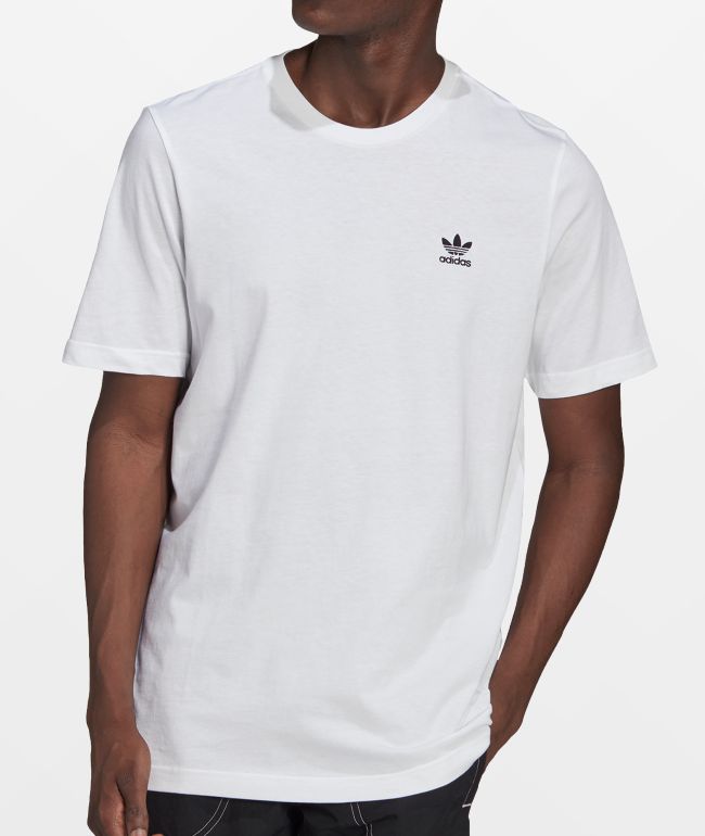 adidas Essential White & Black T-Shirt