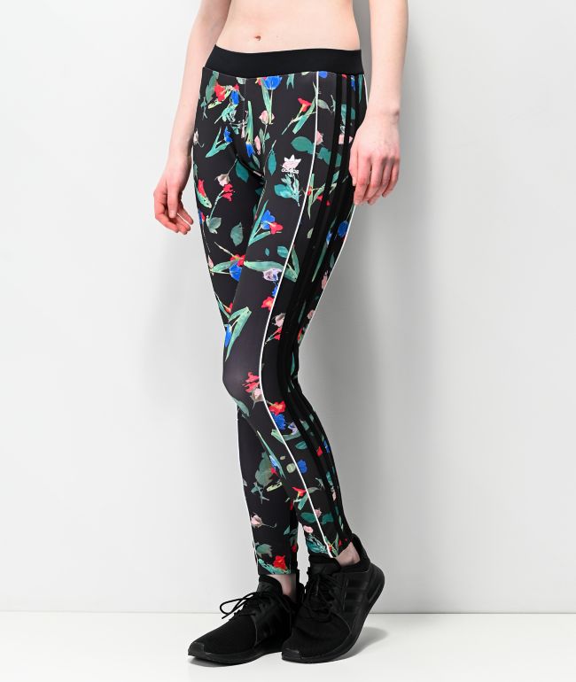 adidas floral print leggings